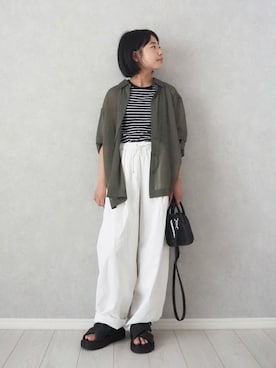 「UNIQLO（ユニクロ）のアイテム（タンクトップ）」を使った、teiccoさん（キッズ・152cm・10代）の夏コーディネート