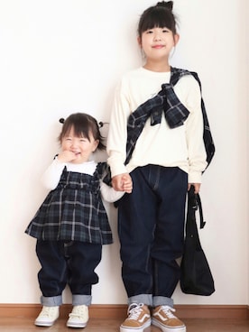 teiccoさん（キッズ・126cm）の秋コーディネート