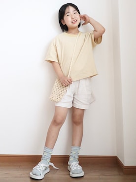 「ポシェット」｜teiccoさん（キッズ・130cm）の夏コーディネート