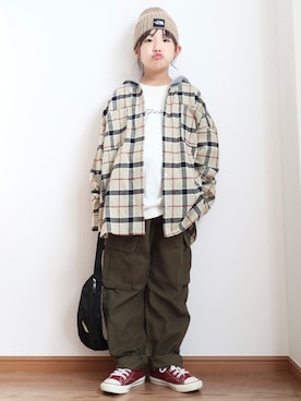teiccoさん（キッズ・126cm）の秋コーディネート