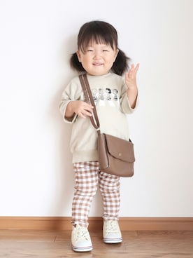 「ポシェット」｜teiccoさん（キッズ・122cm）の夏コーディネート