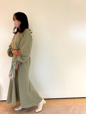「ORiental TRaffic（オリエンタルトラフィック）のアイテム（ブーツ）」を使った、ORientalTRaffic 東京ドームシティラクーア店さん（レディース・150cm）の秋コーディネート