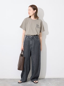 「SLOBE IENA（スローブイエナ）のアイテム」を使った、Sallyさん（レディース・162cm）の春コーディネート