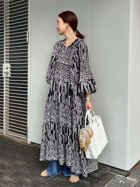 「PHILIPPE AUDIBERT（フィリップ オーディベール）のアイテム」を使った、Sallyさん（レディース・162cm）の夏コーディネート