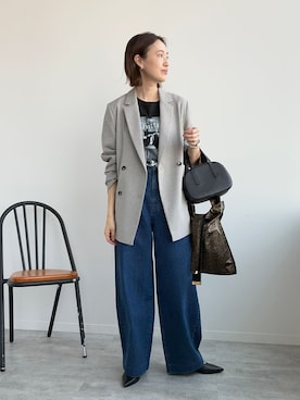 Sallyさん（レディース・162cm）の春コーディネート