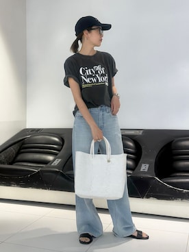 「GOOD ROCK SPEED（グッドロックスピード）のアイテム」を使った、Sallyさん（レディース・162cm）の春コーディネート