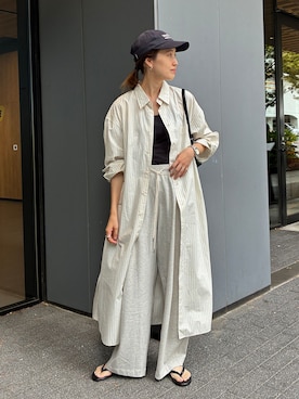 「SLOBE IENA（スローブイエナ）のアイテム（ワンピース/ドレス）」を使った、Sallyさん（レディース・162cm）の春コーディネート