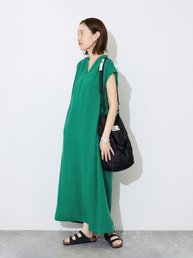 「Caribou（カリブー）のアイテム」を使った、Sallyさん（レディース・162cm）の春コーディネート