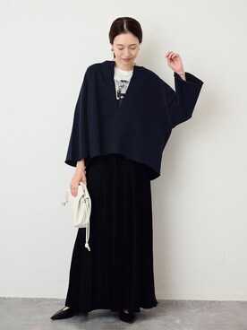 「SLOBE IENA」｜Sallyさん（レディース・162cm）の秋コーディネート