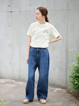 「suicoke（スイコック）のアイテム」を使った、Sallyさん（レディース・162cm）の春コーディネート