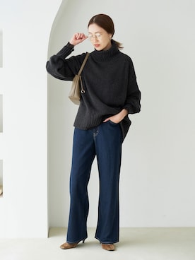 Sallyさん(レディース・162cm)の秋コーディネート