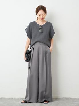 「SLOBE IENA」｜Sallyさん（レディース・162cm）の秋コーディネート