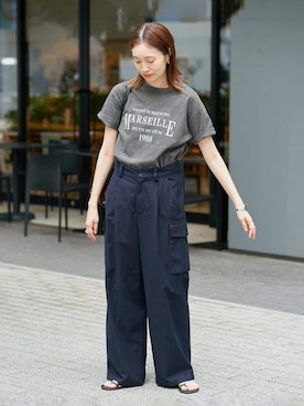 Sallyさん(レディース・162cm)の夏コーディネート