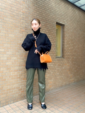「Education from Youngmachines（エデュケーションフロムヤングマシーン）のアイテム」を使った、aguriさん（レディース・160cm）の夏コーディネート
