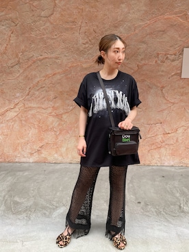 「doublet（ダブレット）のアイテム（バッグ）」を使った、aguriさん（レディース・160cm）の夏コーディネート