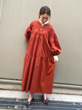 「アイテム（その他トップス）」を使った、aguriさん（レディース・160cm）の春コーディネート