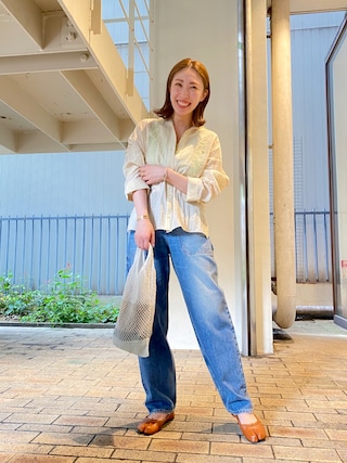 ミュラー オブ ヨシオクボ muller of yoshiokubo GRANADA ブラウス 花柄 38 ベージュ 茶 /MI ■OS レディース muller of yoshiokubo
