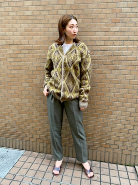 aguriさん（レディース・160cm）の秋コーディネート