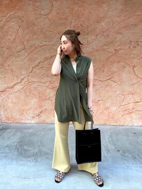 aguriさん（レディース・160cm）の夏コーディネート