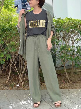 yu_kaさん（レディース・158cm）の夏コーディネート