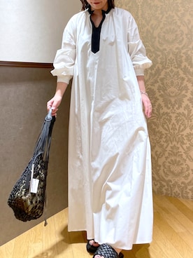 「RIVEDROITE」｜「アイテム（ワンピース/ドレス）」を使った、yu_kaさん（レディース・158cm）の春コーディネート
