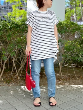 yu_kaさん（レディース・158cm）の夏コーディネート