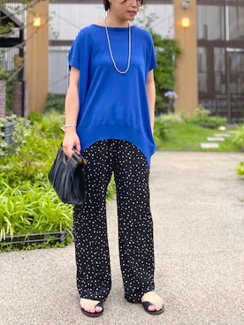 「RIVE DROITE（リヴドロワ）のアイテム（アクセサリー）」を使った、yu_kaさん（レディース・158cm）の夏コーディネート