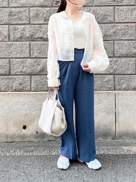 rioさん（レディース・160cm）の夏コーディネート