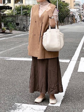 rioさん(レディース・160cm)の秋コーディネート