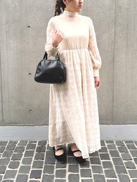 「note et silence （ノートエシロンス）のアイテム」を使った、rioさん（レディース・160cm）の春コーディネート