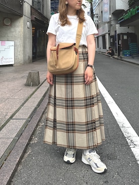 「オニール」｜rioさん（レディース・160cm）の夏コーディネート