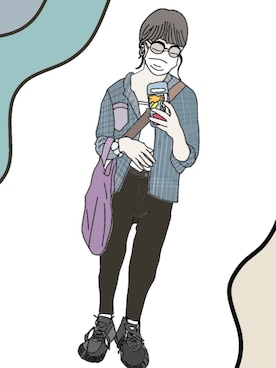 メガネカンパニーさんのコーディネート