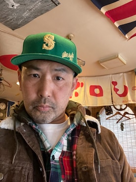 「アイテム（キャップ）」を使った、yusuke_sさん（メンズ・175cm・40代）の秋コーディネート