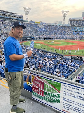 「アイテム（キャップ）」を使った、yusuke_sさん（メンズ・175cm・40代）の夏コーディネート