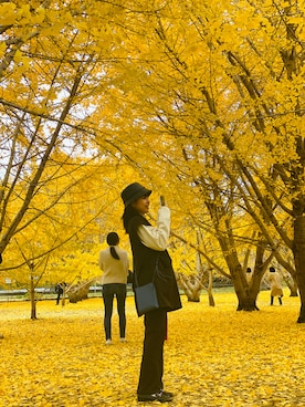 latte🐶☕️さん（レディース・156cm）の秋コーディネート