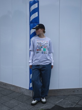 thisisneverthatさん（レディース・160cm）の春コーディネート