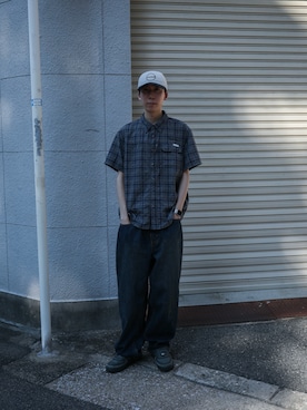 「thisisneverthat（ディスイズネバーザット）のアイテム」を使った、thisisneverthatさん（メンズ・174cm）の夏コーディネート