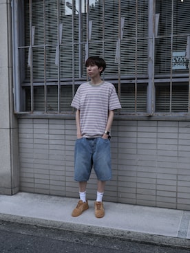 「thisisneverthat（ディスイズネバーザット）のアイテム」を使った、thisisneverthatさん（メンズ・174cm）の夏コーディネート