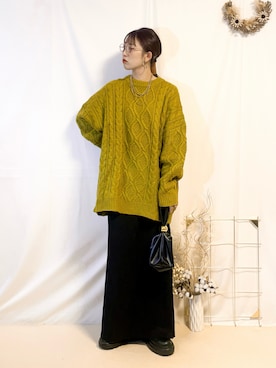 「アイテム（その他）」を使った、うーさん 。さん（レディース・168cm・30代）の秋コーディネート
