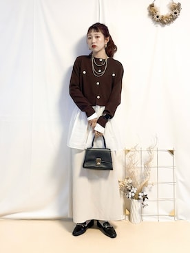 うーさん 。さん(レディース・168cm)の冬コーディネート