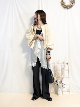 うーさん 。さん（レディース・168cm）の冬コーディネート