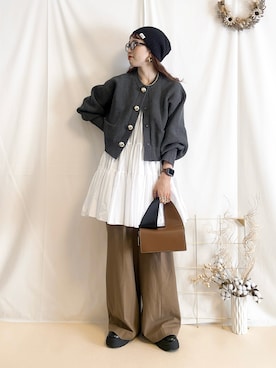 「アイテム（その他）」を使った、うーさん 。さん（レディース・168cm・30代）の冬コーディネート