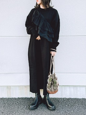 うーさん 。さん(レディース・168cm)の冬コーディネート