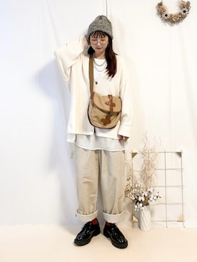 「アイテム（その他）」を使った、うーさん 。さん（レディース・168cm・20代）の秋コーディネート