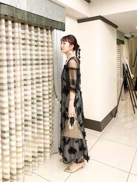 「Riberry（リベリー）のアイテム」を使った、うーさん 。さん（レディース・168cm）の春コーディネート