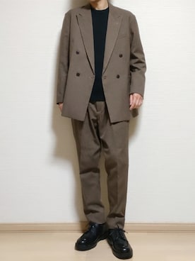オフィカジメンズ専門_ワタムラさんさんの（BEAUTY&YOUTH UNITED ARROWS | ビューティーアンドユースユナイテッドアローズ）を使ったコーディネート