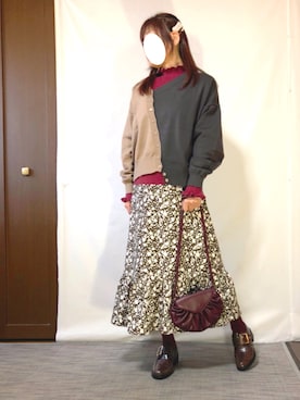 「メロウニット」｜kaop🐣さん（レディース・150cm）の冬コーディネート