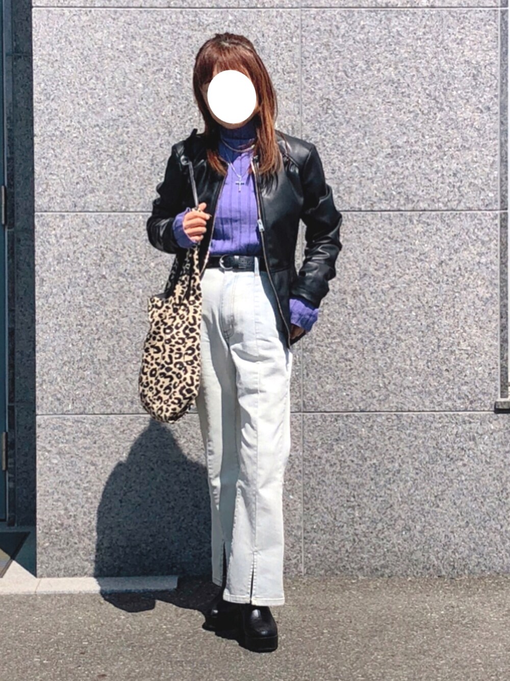 新品❤︎ZARAブラックフェイクレザージャケット ボタン付き 05644773800-e1.jpg?ts=
