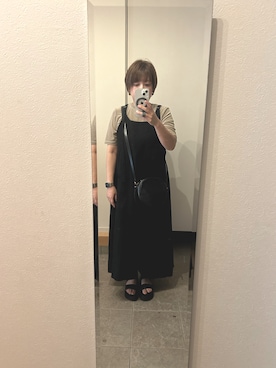 「アイテム（バッグ）」を使った、めきちんさん（レディース・150cm・40代）の夏コーディネート