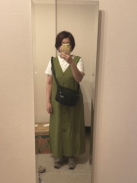 「アイテム（ワンピース/ドレス）」を使った、めきちんさん（レディース・150cm・40代）の夏コーディネート